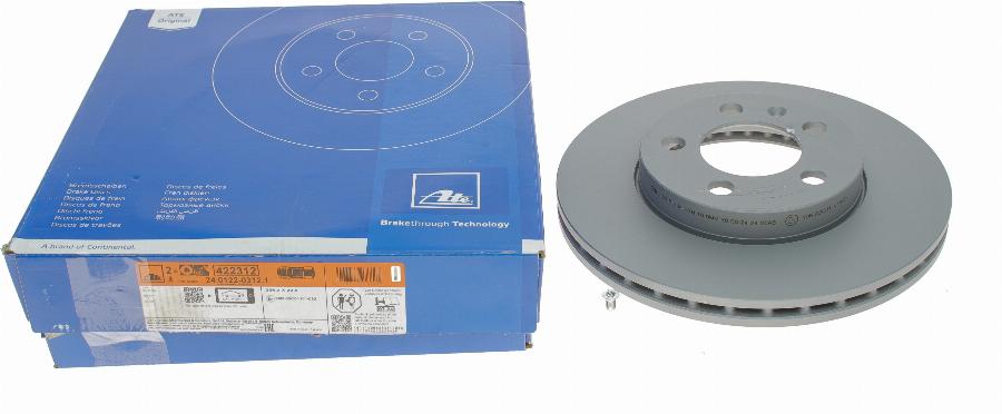 ATE 24.0122-0312.1 - Disc frana aaoparts.ro