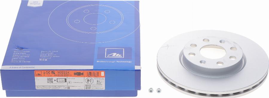 ATE 24.0122-0231.1 - Disc frana aaoparts.ro