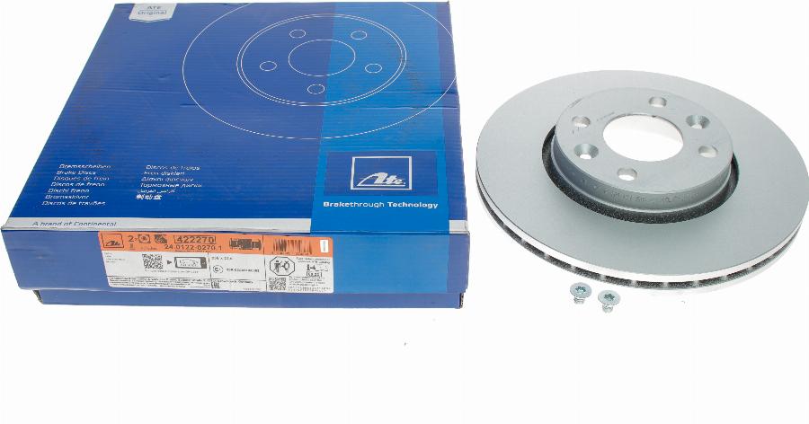 ATE 24.0122-0270.1 - Disc frana aaoparts.ro