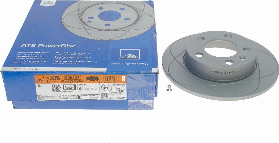 ATE 24.0309-0123.1 - Disc frana aaoparts.ro