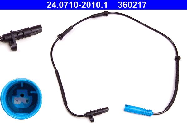 ATE 24.0710-2010.1 - Senzor,turatie roata aaoparts.ro