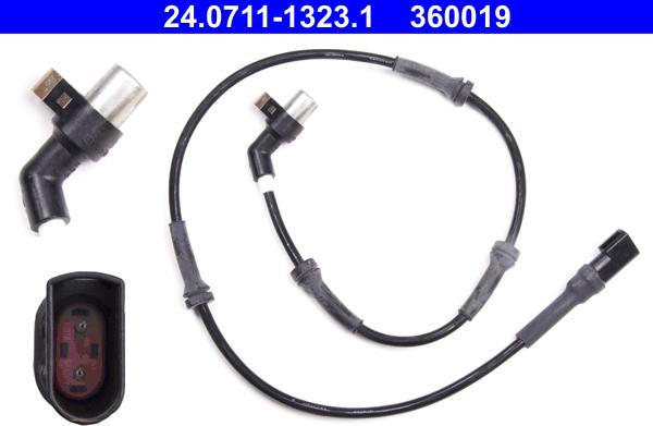 ATE 24.0711-1323.1 - Senzor,turatie roata aaoparts.ro