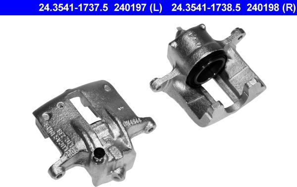 ATE 24.3541-1737.5 - Etrier frana aaoparts.ro