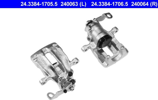 ATE 24.3384-1705.5 - Etrier frana aaoparts.ro