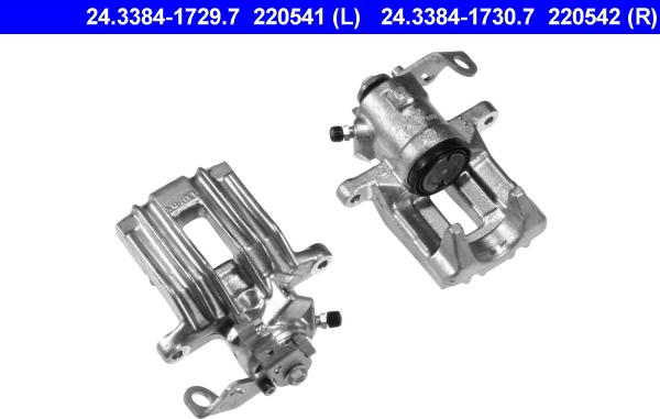 ATE 24.3384-1729.7 - Etrier frana aaoparts.ro