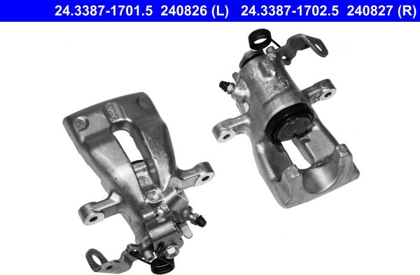 ATE 24.3387-1701.5 - Etrier frana aaoparts.ro