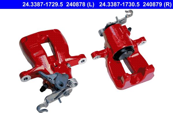 ATE 24.3387-1730.5 - Etrier frana aaoparts.ro