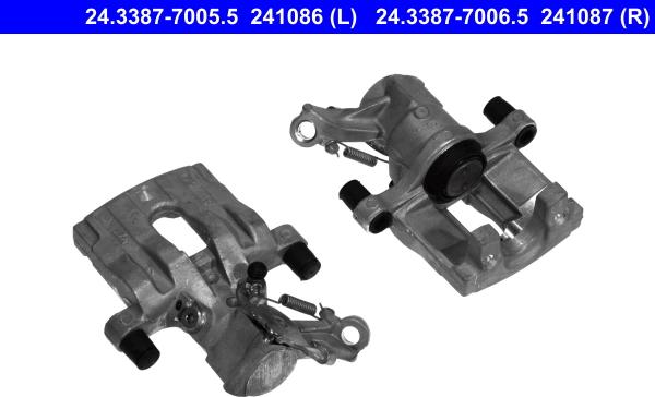 ATE 24.3387-7005.5 - Etrier frana aaoparts.ro