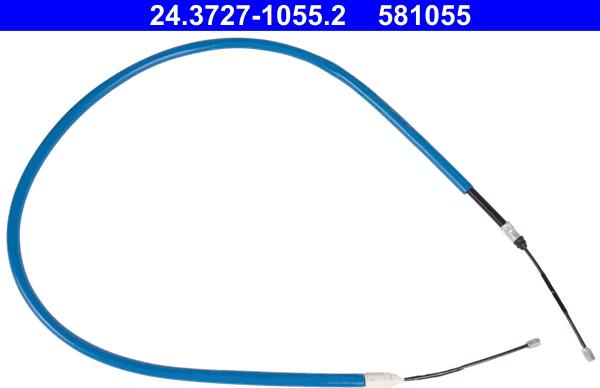 ATE 24.3727-1055.2 - Cablu, frana de parcare aaoparts.ro
