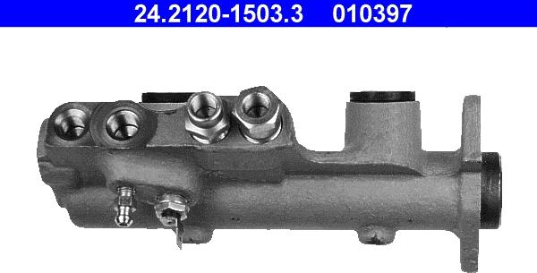 ATE 24.2120-1503.3 - Pompa centrala, frana aaoparts.ro
