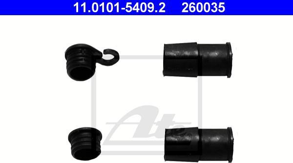 ATE-APAC 11.0101-5409.2 - Set bucsi de ghidaj, etrier frana aaoparts.ro