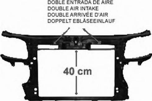 AUDI 8P0805588 - Acoperire fata aaoparts.ro