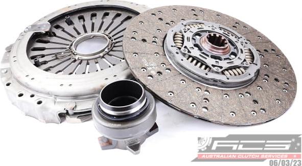 AUSTRALIAN CLUTCH KDF43011 - Set ambreiaj aaoparts.ro
