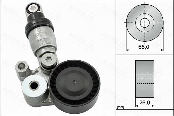 Autex 655131 - Intinzator curea, curea distributie aaoparts.ro