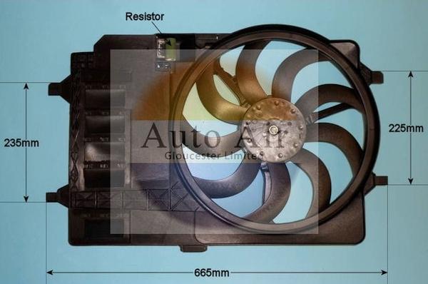Auto Air Gloucester 05-1040 - Motor electric,ventilator aaoparts.ro