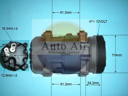 Auto Air Gloucester 14-9699R - Compresor, climatizare aaoparts.ro