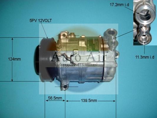 Auto Air Gloucester 14-0335 - Compresor, climatizare aaoparts.ro