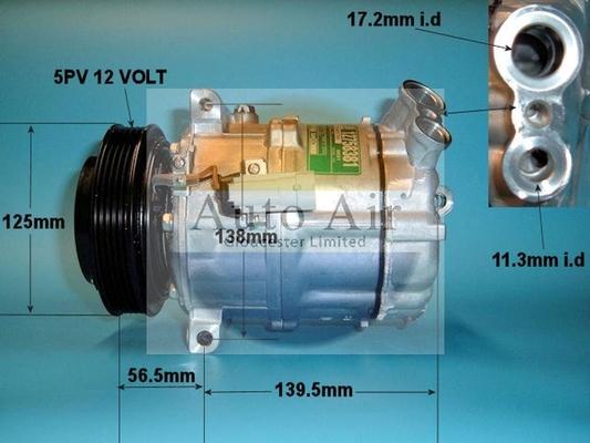 Auto Air Gloucester 14-0333 - Compresor, climatizare aaoparts.ro