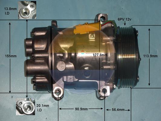 Auto Air Gloucester 14-1813P - Compresor, climatizare aaoparts.ro