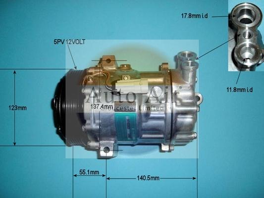 Auto Air Gloucester 14-1269 - Compresor, climatizare aaoparts.ro