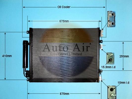 Auto Air Gloucester 16-9641 - Condensator, climatizare aaoparts.ro