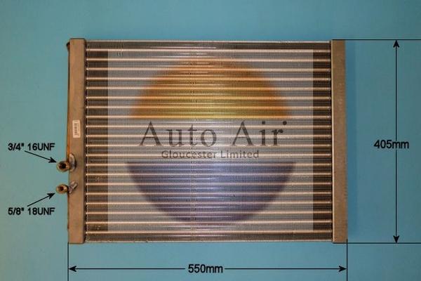 Auto Air Gloucester 16-9724 - Condensator, climatizare aaoparts.ro