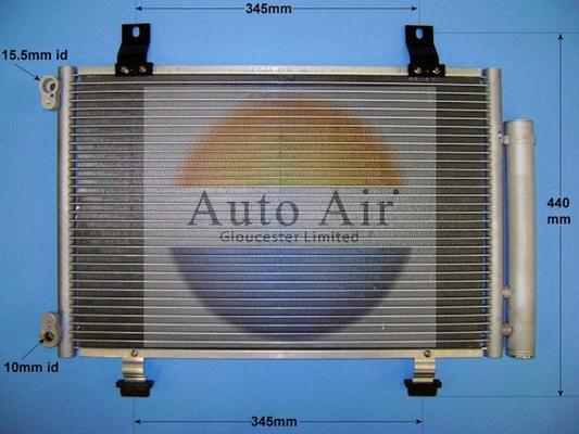 Auto Air Gloucester 16-5266 - Condensator, climatizare aaoparts.ro