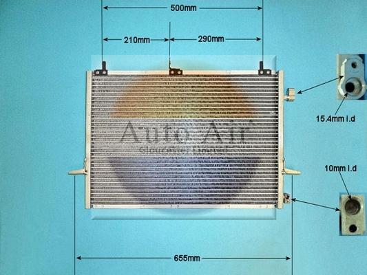 Auto Air Gloucester 16-6509 - Condensator, climatizare aaoparts.ro