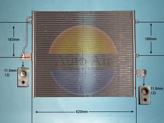 Auto Air Gloucester 16-1129 - Condensator, climatizare aaoparts.ro