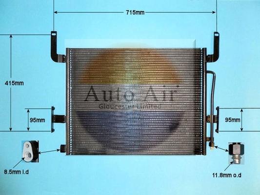Auto Air Gloucester 16-1298 - Condensator, climatizare aaoparts.ro