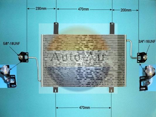 Auto Air Gloucester 16-1270 - Condensator, climatizare aaoparts.ro