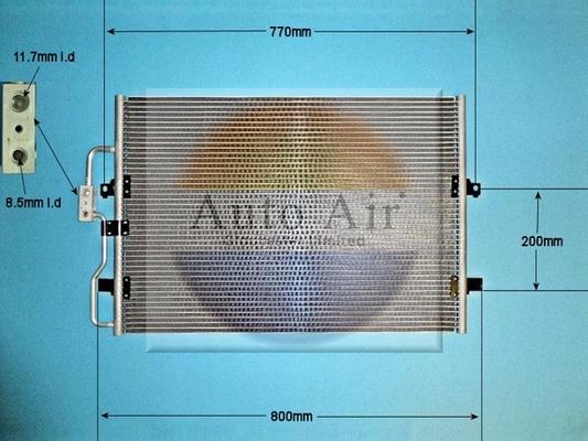 Auto Air Gloucester 16-2089 - Condensator, climatizare aaoparts.ro