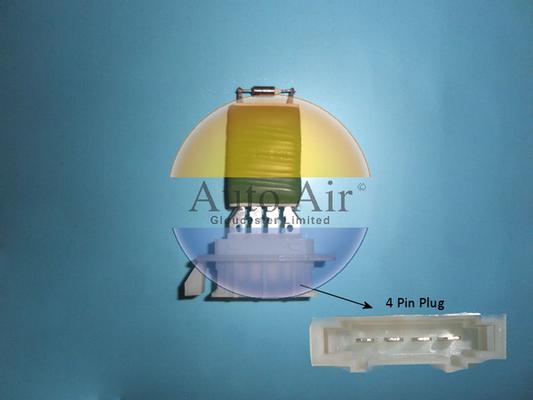 Auto Air Gloucester 20-0075 - Rezistenta intrare, ventilator aer conditionat aaoparts.ro