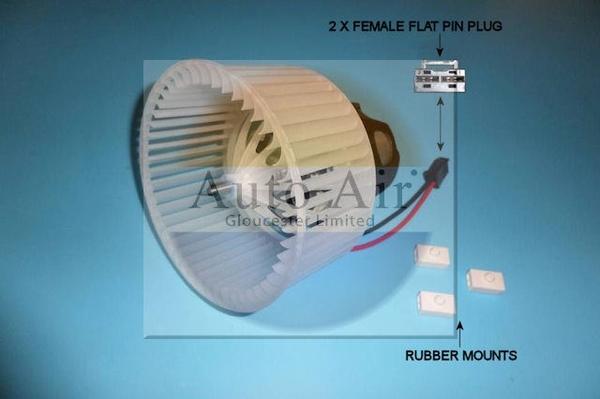 Auto Air Gloucester 21-0073 - Ventilator, habitaclu aaoparts.ro