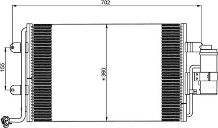 Autoclima 30311203.1 - Condensator, climatizare aaoparts.ro