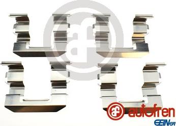 AUTOFREN SEINSA D43044A - Set accesorii, placute frana aaoparts.ro