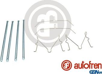 AUTOFREN SEINSA D43028A - Set accesorii, placute frana aaoparts.ro