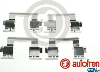 AUTOFREN SEINSA D42968A - Set accesorii, placute frana aaoparts.ro