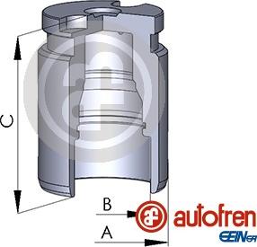 AUTOFREN SEINSA D02594 - Piston, etrier frana aaoparts.ro