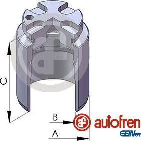 AUTOFREN SEINSA D025418 - Piston, etrier frana aaoparts.ro