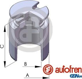 AUTOFREN SEINSA D02554 - Piston, etrier frana aaoparts.ro