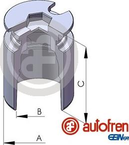 AUTOFREN SEINSA D025122 - Piston, etrier frana aaoparts.ro