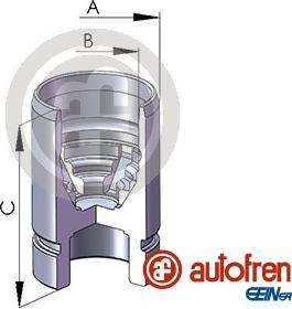 AUTOFREN SEINSA D02589 - Piston, etrier frana aaoparts.ro