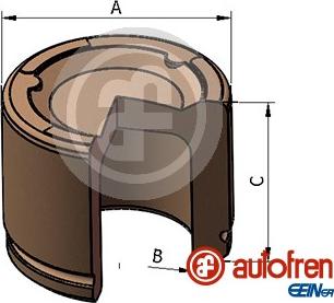 AUTOFREN SEINSA D025809 - Piston, etrier frana aaoparts.ro