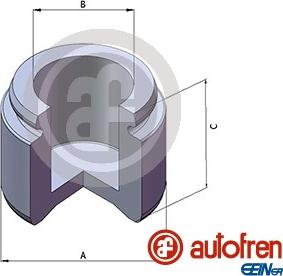 AUTOFREN SEINSA D025828 - Piston, etrier frana aaoparts.ro