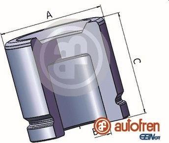 AUTOFREN SEINSA D025390 - Piston, etrier frana aaoparts.ro
