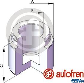 AUTOFREN SEINSA D025485 - Piston, etrier frana aaoparts.ro