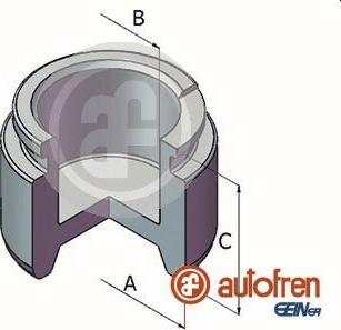 AUTOFREN SEINSA D025318 - Piston, etrier frana aaoparts.ro