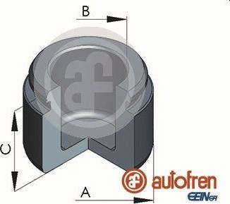 AUTOFREN SEINSA D025407 - Piston, etrier frana aaoparts.ro