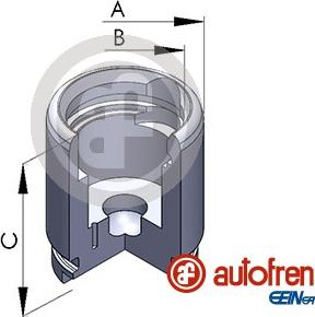 AUTOFREN SEINSA D025258 - Piston, etrier frana aaoparts.ro